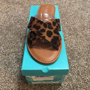 NEW Cheetah Print Sandals